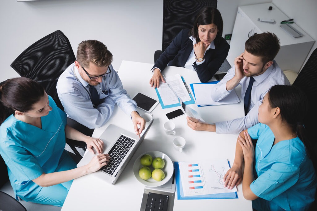 3ShoolTech team members at work